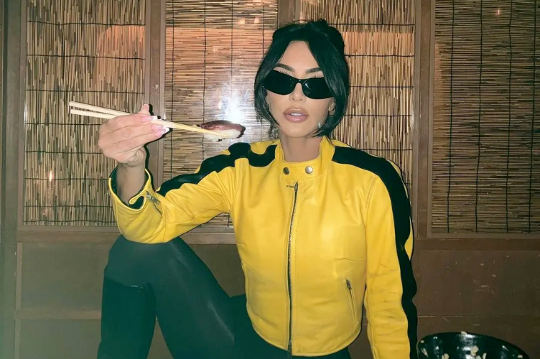 Kim Kardashian sushi