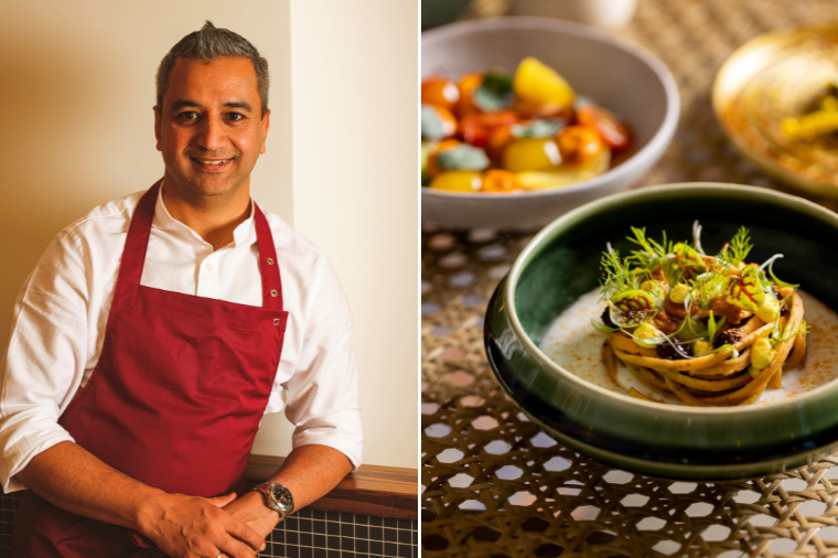 Chef Jitin Joshi food