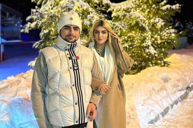 Sheikha Mahra and Sheikh Mana