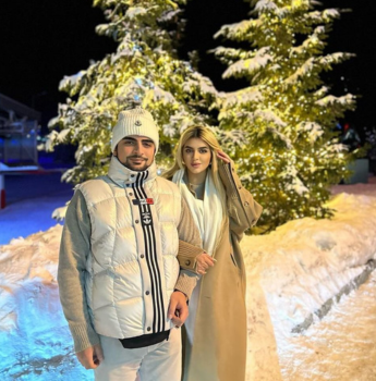 Sheikha Mahra and Sheikh Mana